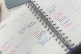 write handwritten notes in neat handwriting
