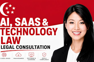 be singapore technology lawyer for startups, saas, ai, software, IP legal advice