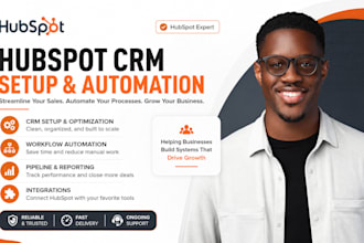 setup hubspot CRM automation workflows sales pipeline hubspot integrations