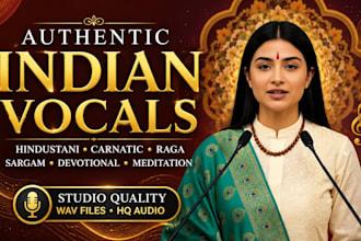 do authentic hindustani carnatic indian raga sargam devotional meditation vocal