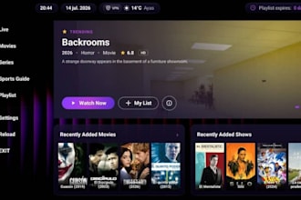 build your branded white label iptv app for android TV firestick smart TV