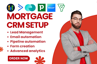 mortgage sales funnels ghl activecampaign monday bitrix24 zoho bigin pipedrive