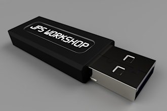 professionally render 3d models