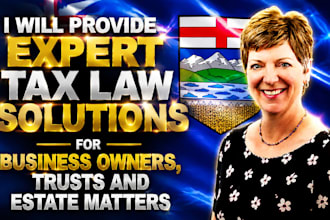 provide expert tax law solutions for business owners, trusts and estate matters