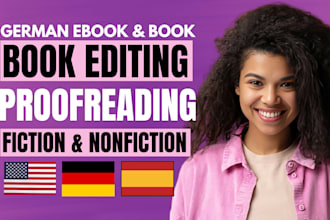 proofread edit german text german book editing romance novel german proofreading
