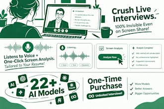 setup interview assistant or helper ai for any  interviews