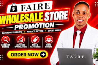 promote your faire wholesale store optimize product listings and connect shopify