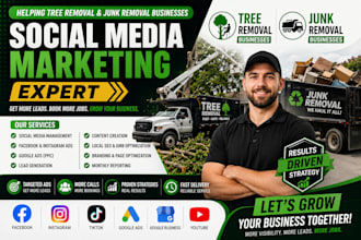 be your tree removal service, junk removal service facebook ads google marketing