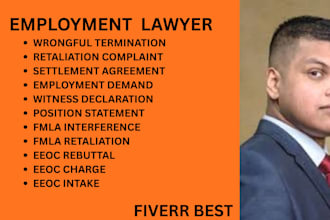 be your florida, ca, ny employment lawyer for eeoc,fmla and wrongful termination