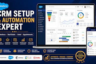 setup real estate crm salesforce crm hotel appointment booking crm management