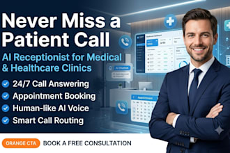 build ai receptionist for medical and healthcare clinics