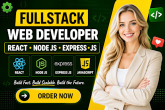 do website development as full stack web developer