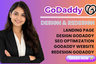 design godaddy website redesign godaddy website develop godaddy website design