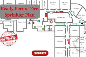 prepare nfpa compliant fire sprinkler system designs for permit approval