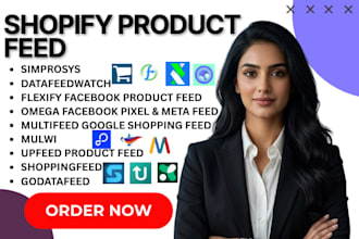 setup shopify product feed simprosys godatafeed shoppingfeed mulwi multifeed