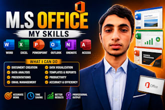 ms office CV resume and PPT presentation expert