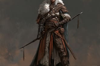 draw your dnd character portrait