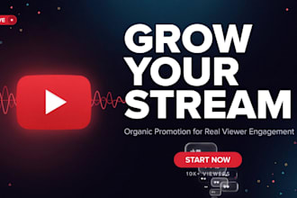 organically promote your youtube live stream for real viewers engagement