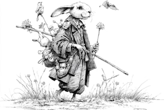 make pen and ink illustrations