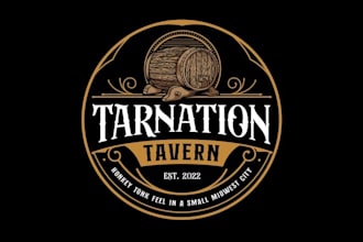 create extraordinary honky tonk tavern logo