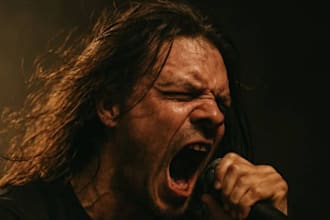 be your male  singer rock, edm, vocalist, metal singer