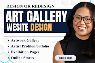 design art gallery website artist portfolio website online art gallery website