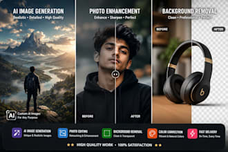 create realistic ai images and professional photo edits