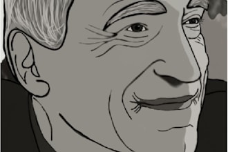 make an illustration of your face, body or a thing