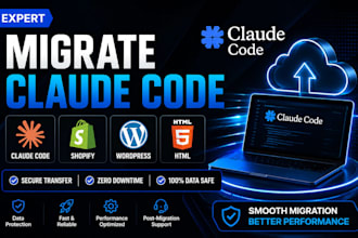 migrate claude code claude website claude shopify claude html claude wordpress
