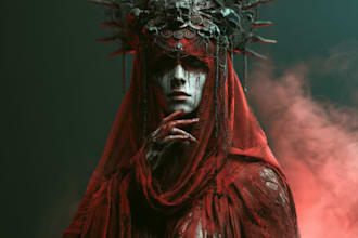 fantasy horror and fantasy horror character
