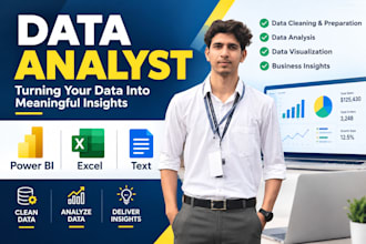 create data analysis and bi dashboards