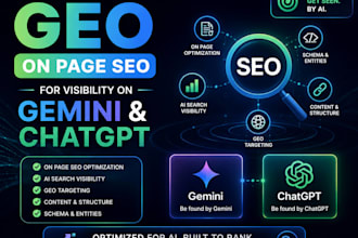 do GEO on page SEO for visibilty on gemini and chatgpt