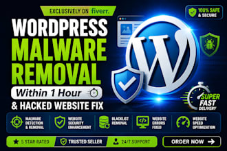 remove wordpress malware and fix hacked website
