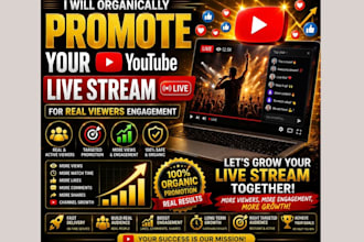 promote your youtube livestream with organic google ads video promotion
