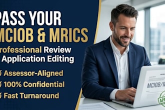 write and review your ciob mciob and mrics professional review application
