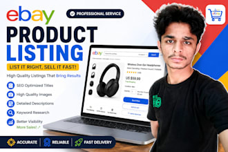 create professional ebay product listings