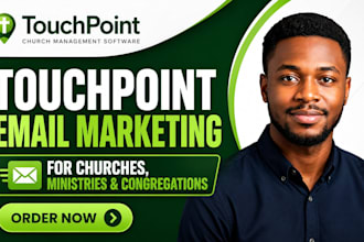 set up touchpoint email marketing touchpoint church ministry congregation
