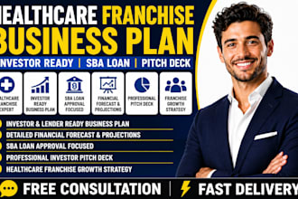 write healthcare franchise investor ready business plan sba loan pitch deck