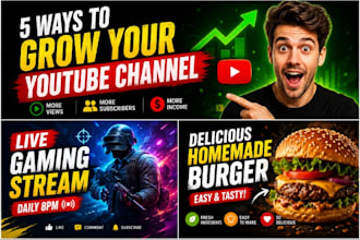 create eyecatching youtube thumbnails