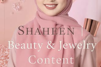 write SEO beauty articles, and skincare guides