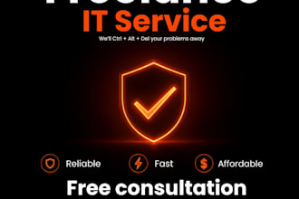 perform PC,laptop,desktop optimization and maintenance remotely