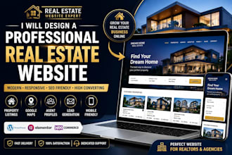 professional real estate website for agencies
