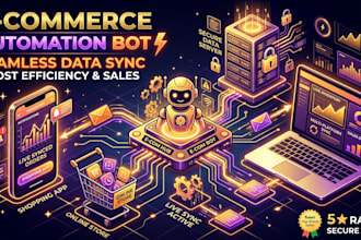 build a custom shopee, tiktok, or shopify inventory sync bot