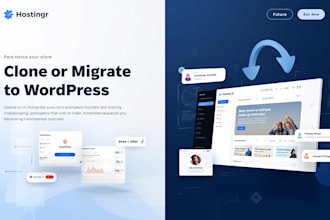 migrate and clone hostinger, ai website design, lovable site, wix to wordpress