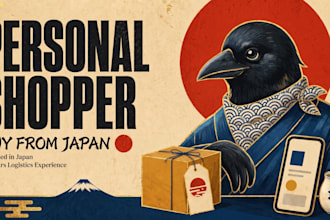 be your expert japan personal shopper with 20 years of logistics experience
