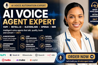 build ai voice agent with vapi retell ai elevenlabs n8n