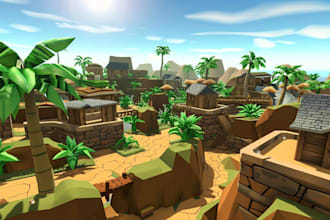 design roblox game map 2d environment design