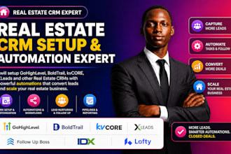 do gohighlevel, boldtrail, kvcore, massaxis, xleads real estate CRM, lofty, idx