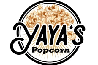 design a professional popcorn logo for your company