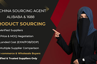 be your sourcing agent for verified suppliers and price negotiation